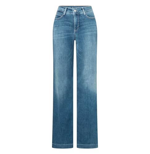 MAC Dream Wide Dream wonderlight Damen Jeans 0351L544190 D490*, Größe:W34/L30, Farbe:D490 Summer mid Blue wash