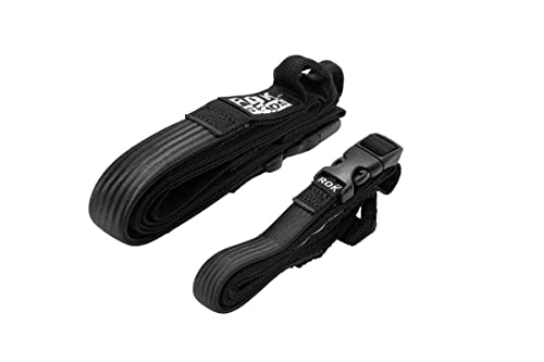 SW-MOTECH ROK straps 2 verstellbare Spanngurte. Schwarz. 310-1060 mm