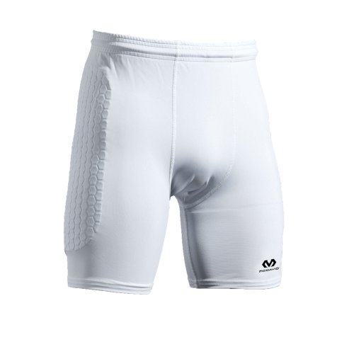 McDavid David Unisex – Erwachsene Striker Schutzhose, Weiß, L