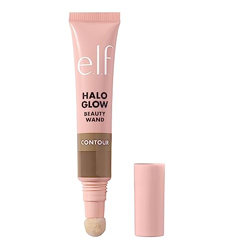 e.l.f. Halo Glow Contour Beauty Wand, Flüssiger Konturenstab Für Einen Natürlich Geformten Look, Aufbaubare Formel, Vegan & Tierversuchsfrei, Fair/Light, 10 ml