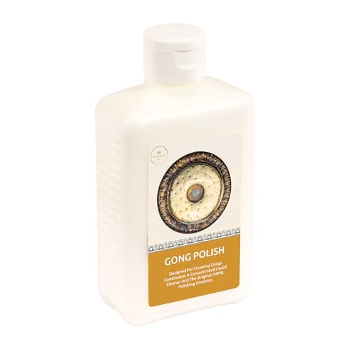 Sonic Energy Gong Reiniger und Politur – Für Gongs und Tam Tams – 250 ml – Zur Reinigung und Pflege von Gong-Oberflächen (MGP)