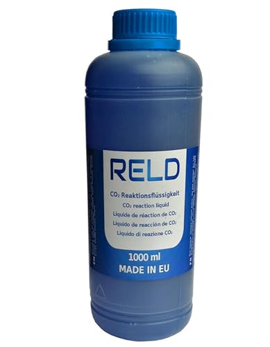 RELD CO2 Reaktionsflüssigkeit Zylinderkopf Dichtung Tester CO2 Leck Kühlwasser prüfen CO2-Lecktester Rapid Engine Leak Detector 1000ml 1L