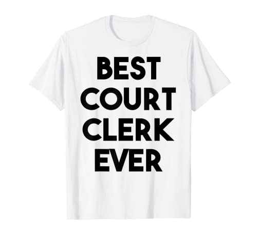 Beste Gerichtsschreiberin aller Zeiten T-Shirt