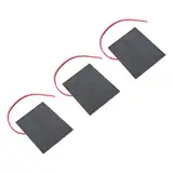 GLOGLOW Solar Cell Kit Manokristalline 2W Compact 2W -Panel für Schulversuche Leichter Telefonladegerät für die Herstellung von Silicon 3 Pack Monokristalliner Wissenschaften