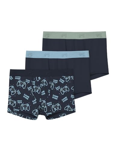Name IT Jungen Nkmboxer 3P Sapphire Game Noos, Dark Sapphire, Numeric 134 EU