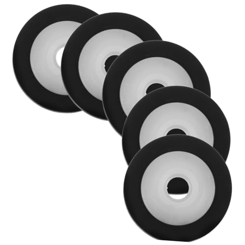 TOPBATHY 1 Satz Teiliges Kassettenrecorder Andruckwalze Ersatz Für Musikgeräte Langlebig Stabil Leicht Und Kompakt Für Reparaturen Von Tonbandgeräten 5 Stück