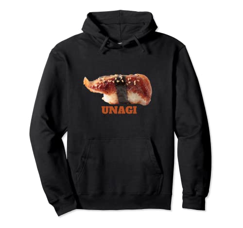 Unagi Sushi Japanischer Aal Real Nigiri Unagi Pullover Hoodie