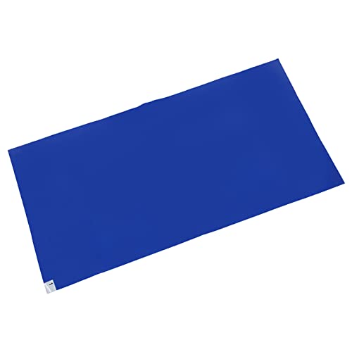 Reinraum Klebematte, 10 Stück, Reinraum Klebepad, 30 Schichten, Blau, Hochviskoses Klebepad für Labore, 45,7 X 91,4 cm