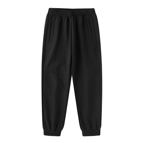 Generisch Trainingshose Kinder Mädchen Cargo Hose hoch elastische Taille Baggy Hosen mit Mehreren Taschen Fallschirm Y2K Streetwear Tanz 3-15 Jahre