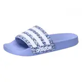 adidas Adilette Shower Slides Kids RUTSCHEN, Blue Spark/Cloud White/Blue Spark, 33 EU