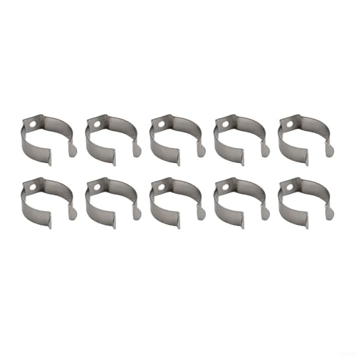 10 robuste Werkzeug-Clips mit offenem Design für die Organisation von Gegenständen in Garagen, Schuppen und mehr (32 mm)