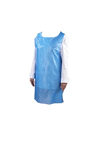 Genware NEV-EBA Einweg Schürze, Blau, 100 Stück