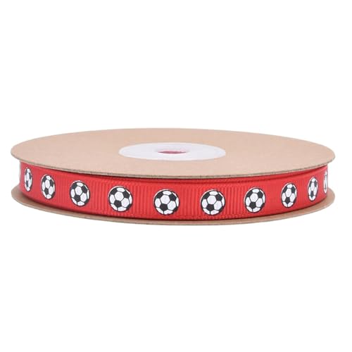 Fußballband für Fußball, Geschenkband für Kuchendekorationen, Geschenkband