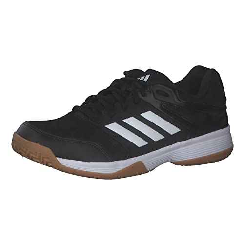 adidas Herren Speedcourt Volleyball-Schuh, Cblack/Ftwwht/Gum10, 46 2/3 EU
