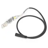 Haofy Bafang Programming Cable, Electric Motor USB Programming Cable for Bafang Bbs01 Bbs02 Bbs03 Bbshd Mid Drive Motor Kit