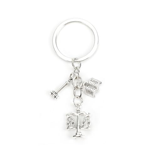 Personalisierter Schlüsselanhänger Aus Edelstahl, Kleine Geschenke Für Jurastudenten, Geburtstagsgeschenk Für Frauen Und Abschiedsgeschenk Für Kollegen, Autoschlüsselanhänger, Mutmacher Geschenk