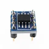 Goufride 1 StüCk OPA627 X2 Drehen Sie zu Dual Op Amp OPA627 Single Op Amp zu Dual Op Amp Modul SMD zu DIP