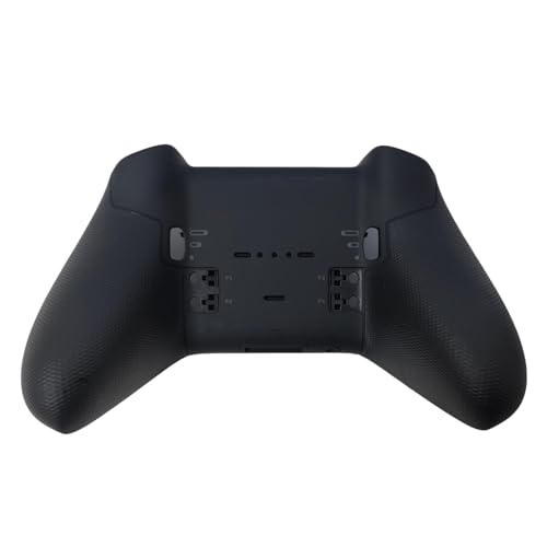 Hzxkqmil Ersatz-Gehäuse Untere Schale Rückseiten-Platten Abdeckung Ersatzteile für Xbox Elite Controller Series 2 (Schwarz)