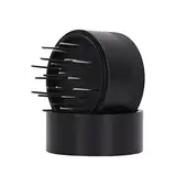 Espresso-Verteilungswerkzeug, Edelstahl, Tiefenverstellbare Nadel, Espresso-Rührer, Kaffee-Verteilungswerkzeug, Espresso-Verteiler, Espresso-Kaffee-Rührer mit Sockel für Cafés (58MM)