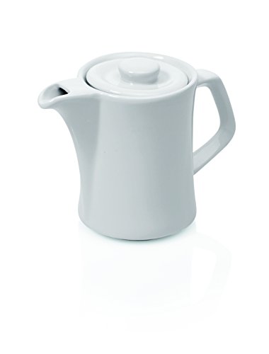 Kännchen -SCHLICHTE OPTIK- aus Porzellan, Kaffeekanne Teekännchen Coffee Pot Small Pot - verschiedene Größen auswählbar (Kännchen, Inhalt: 0,35 Liter)