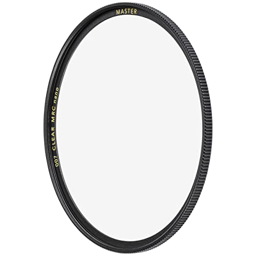 B+W Schutz-Filter, Clear Filter MRC Nano Master 77mm (16x vergütet, Slim, Premium) 1101527 Black