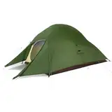 Naturehike Cloud up 2 Upgrade Ultraleichte Zelte Doppelten 2 Personen Zelt 3-4 Saison für Camping Wandern (20D Waldgrün Upgrade)