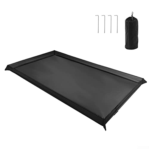 Camping-Bodenplane, wasserdicht, multifunktionales Campingzelt, Fußabdruck, Badewannen-Bodentuch, wasserdichte Bodenplane, 200 x 80 cm