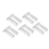 Pssopp Professionelle Brillenläden -Schnalle Plastikstopfen, 200pcs, Einfache Installation, Langlebiges Material, Kratzschutz, für die Reparatur von Brillen mit Hochwertiger Verarbeitung