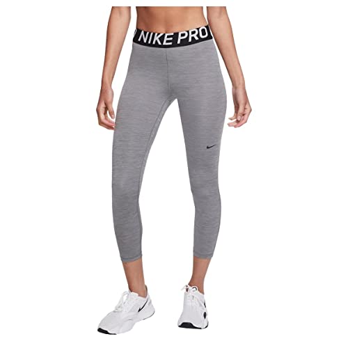 NIKE CZ9803-084 W NP 365 Tight Crop Pants Women's Rauchgrau/Htr/Schwarz/Schwarz 2XS