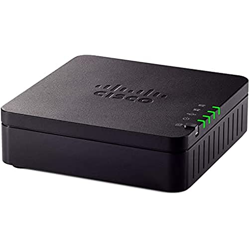 Cisco Systems ATA 192 - VoIP-Telefonanschlüsse (SIP, TCP, UDP, RTP, HTTP, ARP, RTCP, ICMP, LLDP, SNMPv3, AES,HTTPS,SSH, 100 x 100 x 28 mm, 132,1 g)