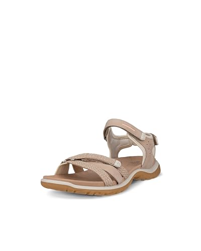 ECCO Damen Offroad ROAM Sport Sandal, Nude/Limestone/Nude, 39 EU