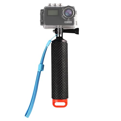 MeoZynxadril Schwimmer Handgriff, Schwimmender Hand, Multifunktionaler Schwimmender, Rutschfester Schwimmer Handgriff, Unterwasser Handstick, mit Sicherheitsgurt, für Action Kameras