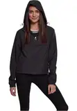 Urban Classics Damen Ladies Basic Pull Over Jacket, Schwarz, S EU