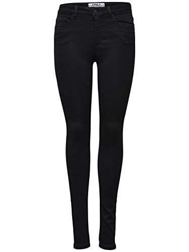 ONLY Damen Onlroyal High Sk Pim600 Noos 15093134 Jeans, Schwarz, EU M/32