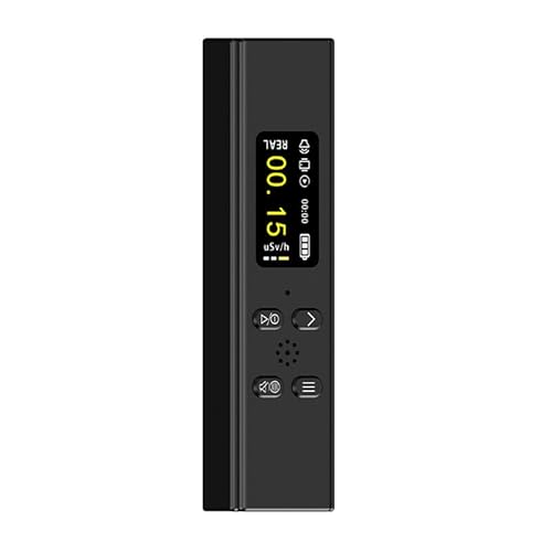 Uposao Radiation Dosimeter, Digital Radioactive Detection Meter Nuclear Radiation Detector HD LCD Display Geigerzähler for Alpha Beta Gamma Röntgenerkennung