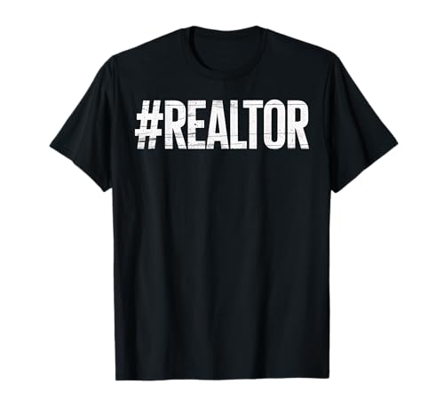 Realtor Life Distressed Immobilienmakler Maklergeschäft T-Shirt