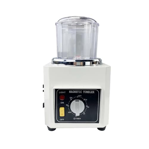 Schmuckpolierer KT-90 Magnetische Poliermaschine, Tumbler AC Mini Diy Schmuck Polierer Finishing Reinigungswerkzeug