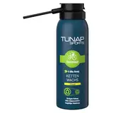 TUNAP SPORTS Kettenwachs Ultimate - 125 ml | Fahrrad-Trockenschmierung Spray für die Kette auf Wachs-Basis | Geschmeidiges Schmierfett | E-Bike Ready | Made in Germany