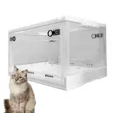 PET -Zerstäuberbox mit Heizung & Sauerstoff für Hunde & Katze M