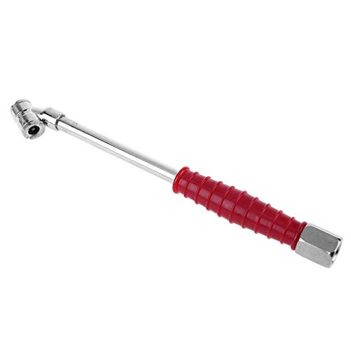 Tanmo Inflator Rod Dual Air Tire Chuck Head 1/4 Zoll NPT w Handle for Car Traactor Truck RV Inflator