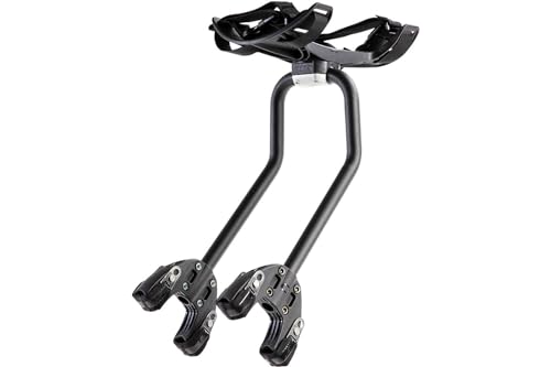 AEROE Rear Bike Rack, Easy Install & Use, Fits All Mountain Bikes incl. E MTB, Gravel Bikes, Road Bikes and Electric Bikes, Bike Cargo Rack Can Carry Any Type of Luggage, Dry Bag or Tent up to 35lbs