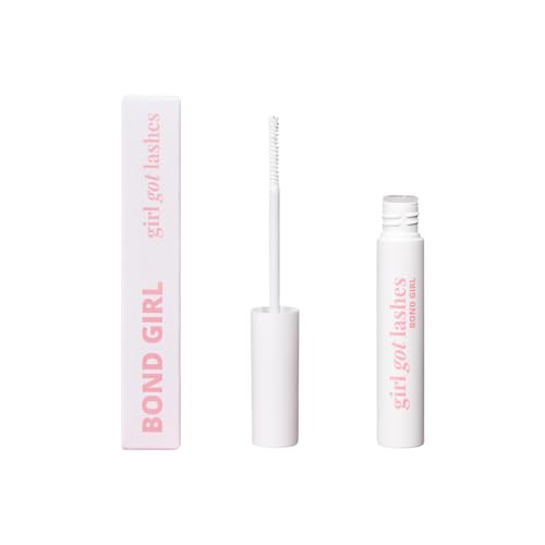 GirlGotLashes Transparenter Wimpernkleber für Wimpernextensions durchsichtig Kleber mit 5-7 Tagen Halt 5g Wimpernkleber Latexfrei Schnell Trocknend Einfaches Auftragen