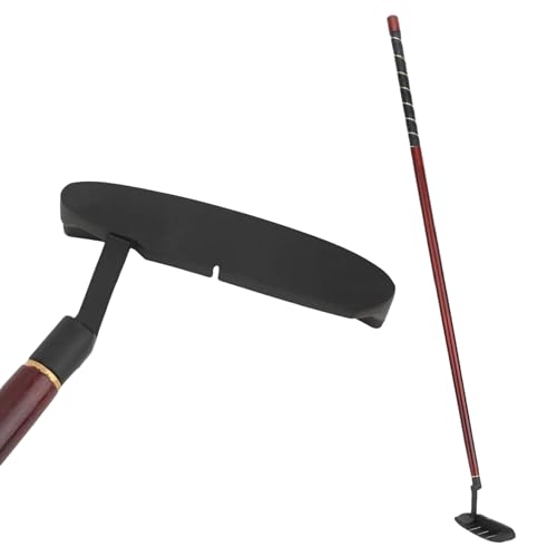 Golf-Putter, Golf Putter aus Rosenholz und Zinklegierung, 89 cm, Golfschläger, Golf-Putter für Männer und Frauen, für Rechtshänder, Dreiteiliges Montagezubehör, zum Golfen üben