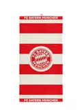 FC Bayern München | Duschtuch| Handtuch | Badetuch | Rot-Weiß | 140 x 70 cm