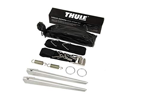 Thule Sturmverspannung Hold Down Side Strap Kit, Schwarz, kompatible mit Caravan