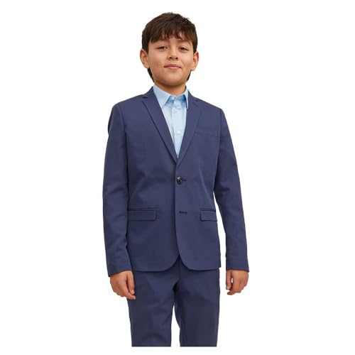 JACK&JONES JUNIOR Boy's JPRSOLAR NOOS JNR Blazer, Medieval Blue, 152