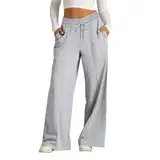 Jogginghose Mädchen Einfarbig Sporthose Lässiger Outdoorhose Kinder Hosen Leichte Baggy Weite Beine Hose Trainingshose Loose Sweatpants mit Taschen Kuschelhose Elastischer Bund Freizeithose