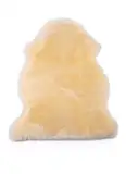 Naturasan Baby-Lammfell, geschorenes Babyfell, medizinisch gegerbtes weiches Schaffell zum kuscheln, med (90-100 cm genäht)