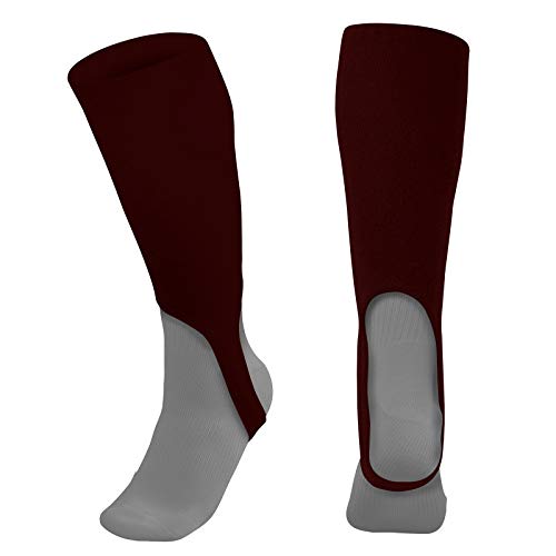 CHAMPRO Unisex-Erwachsene Steigbügelsocken, 17,8 cm, 1 Paar, kastanienbraun, Medium