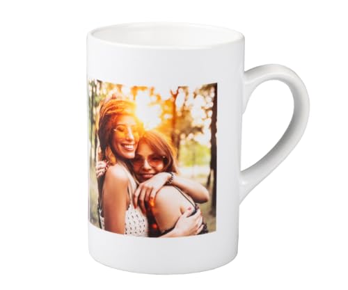 ORWO Foto-Tassen günstig bedrucken | 300 ml Keramik-Tasse-selbst-gestalten | Foto auf Tasse als hochwertiger | Tasse mit Foto als Fotogeschenk | Foto-Tasse-gestalten (2er-Collage)